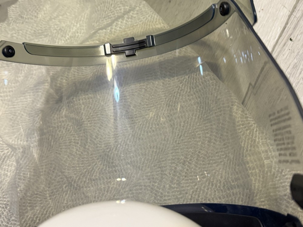 ARC GUARD FACE SHIELD & HELMET-HAT MSA SIZE MEDIUM NEW