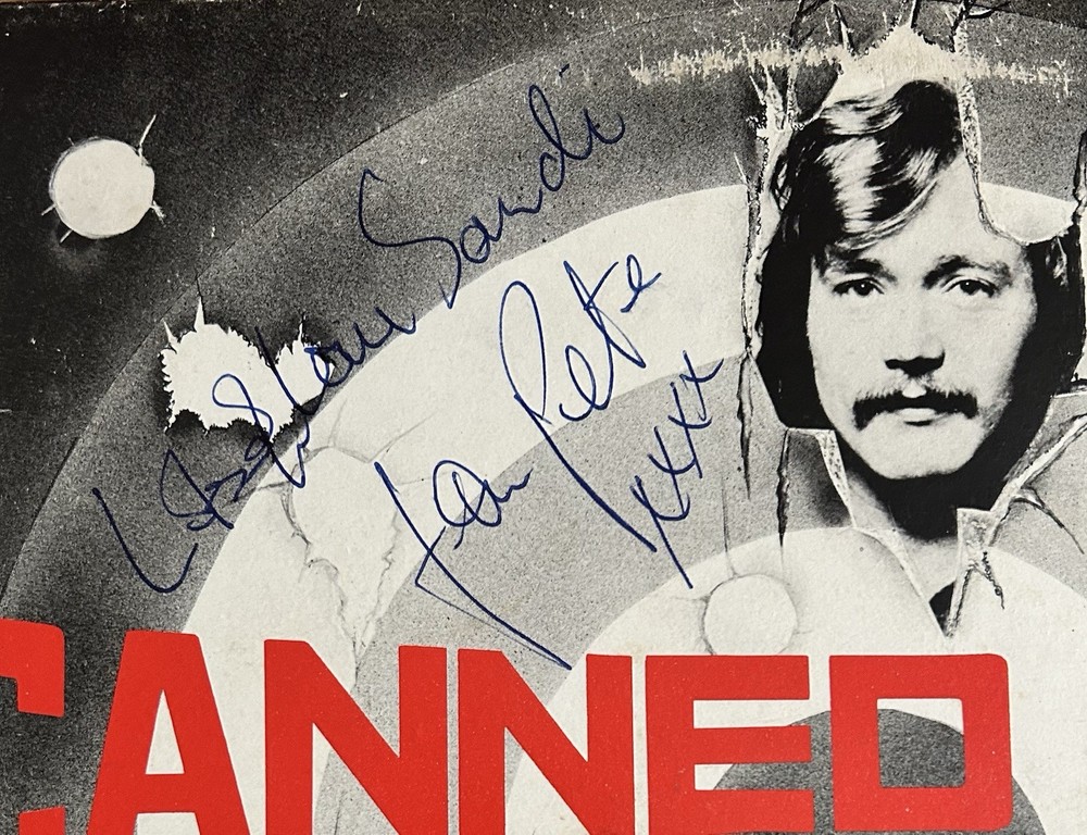 Canned Rock "Live" Vinyl - UK Import - Autographed/Signed - Dougie Kenward + 2
