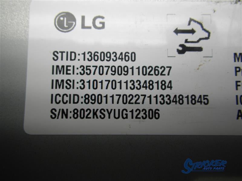 Chevrolet Silverado 1500 2018 Telematics Interface Module 84293872 8075
