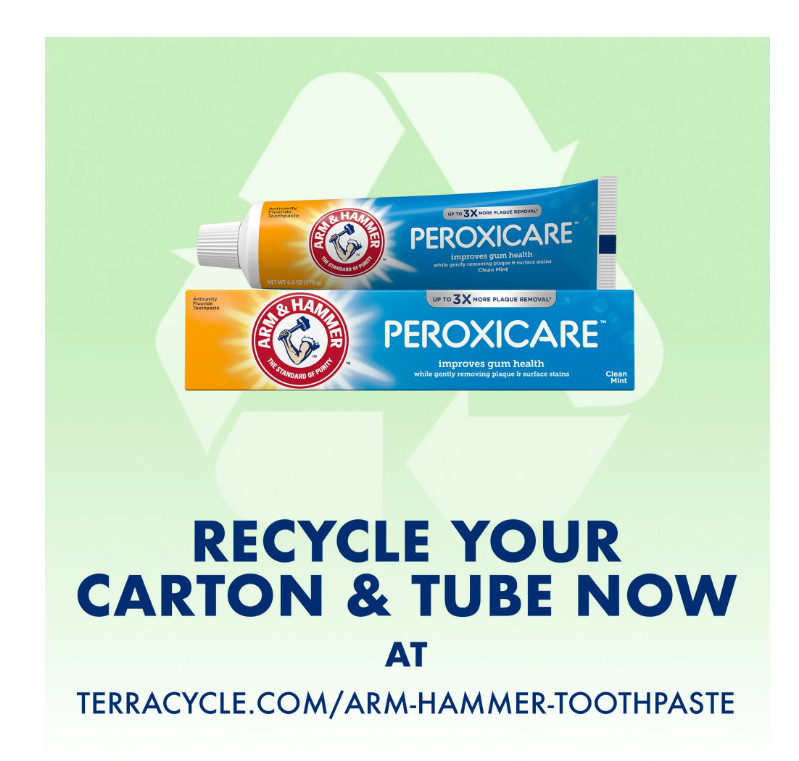 Arm & Hammer PeroxiCare Tartar Control Fluoride Toothpaste Mint ( 2 PACK )