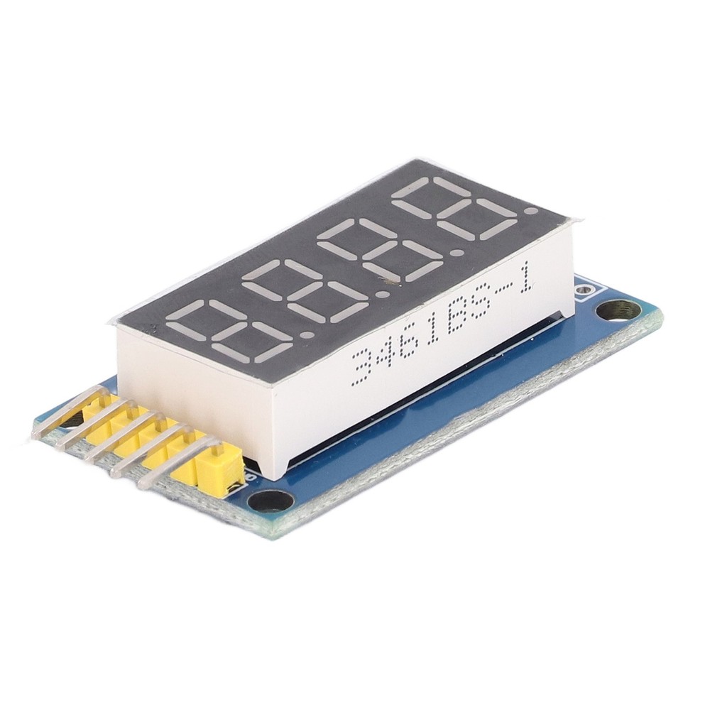 Adjustable 4 Digit LED Digital Tube Module For Electronic Experiments Premium