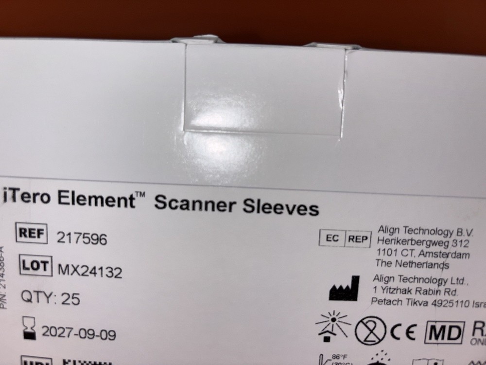 Itero Element Scanner Sleeves (free Shipping)