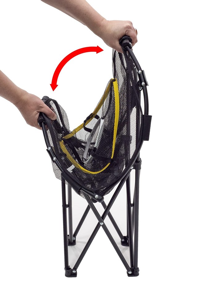 Collapsible Chipping Net Black, 23 inch