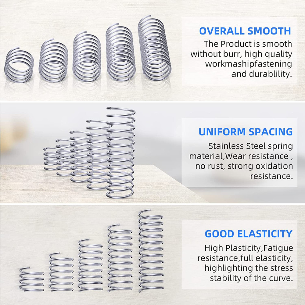 300-Pc Compression Spring Kit – 30 Sizes for Home & Shop Repairs