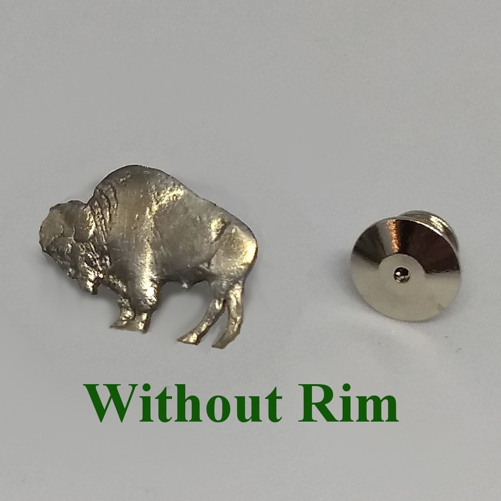 Buffalo Nickel Cut Coin Pin