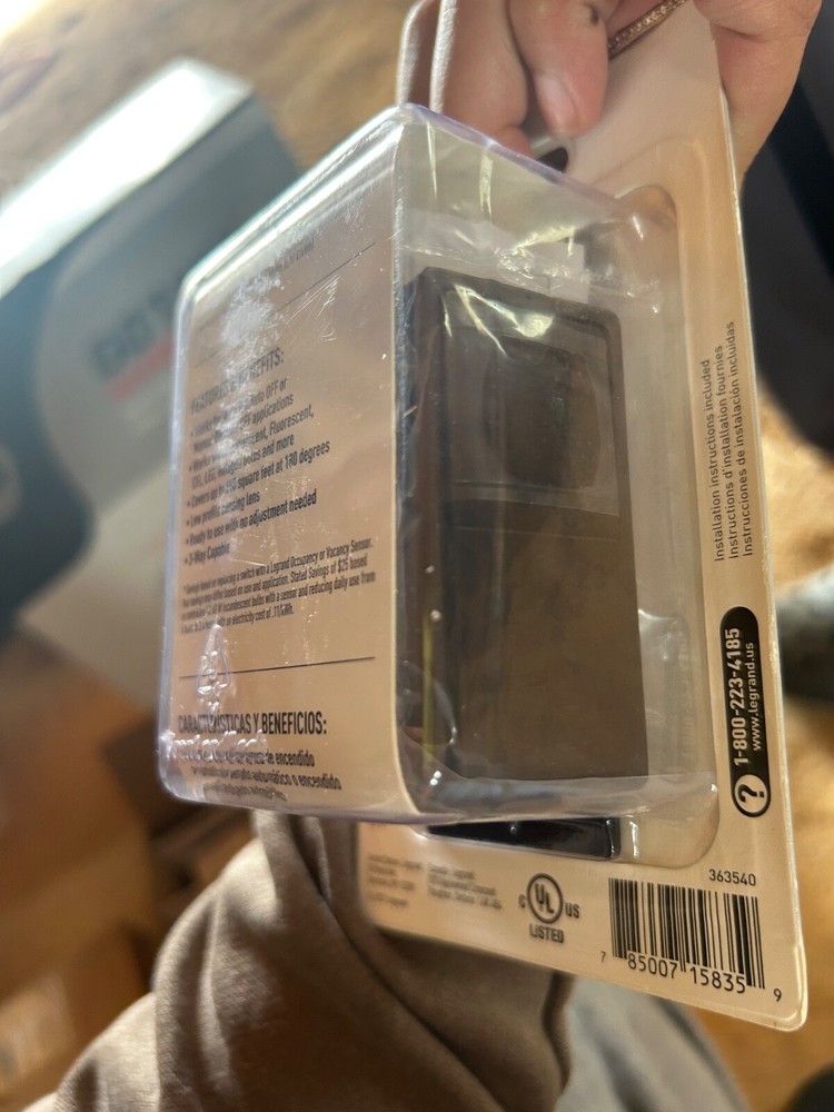 Motion sensor light switch