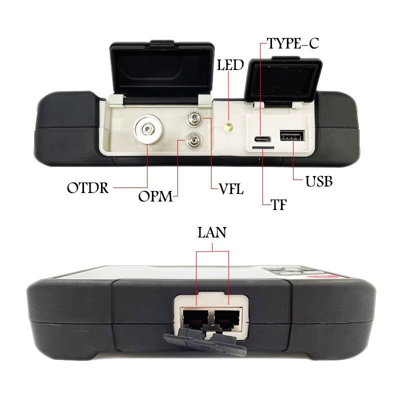 OTDR Optical Time Domain Reflectometer APP Control Support Live Fiber Testing
