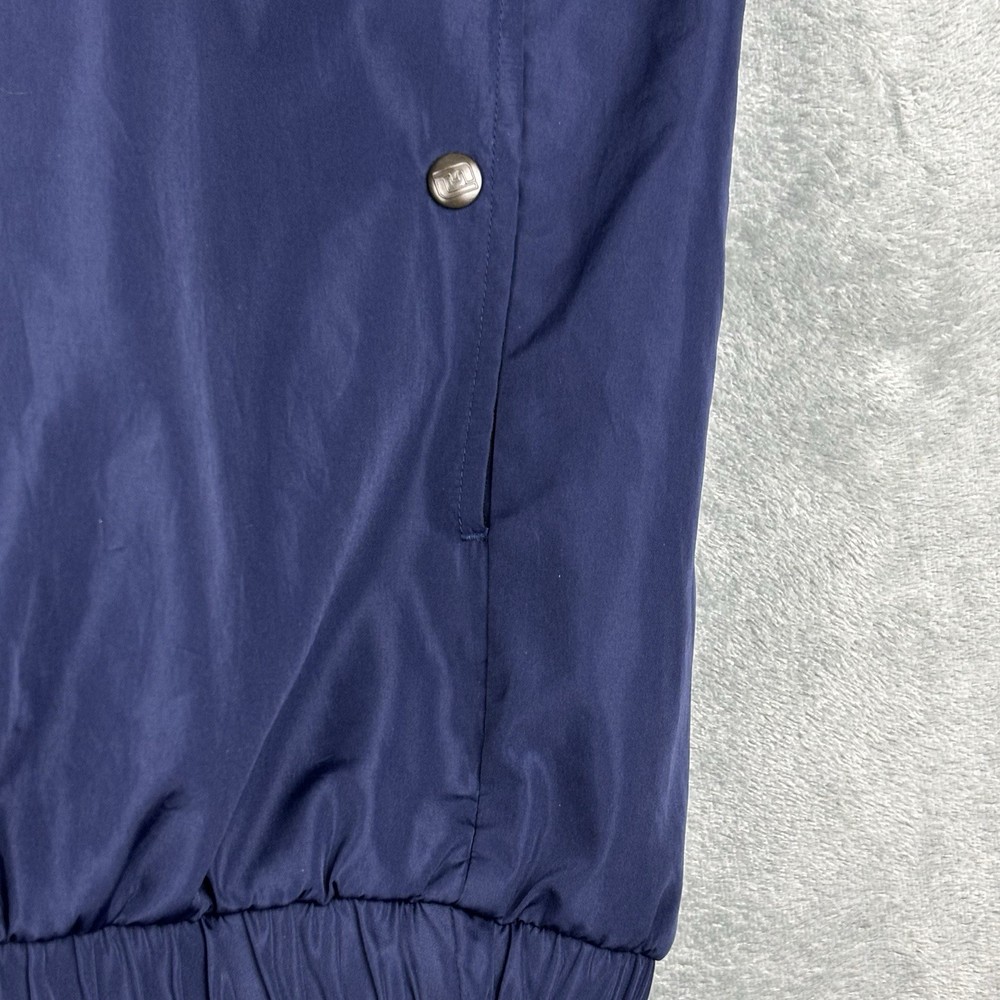 FootJoy DryJoys Jacket Men XL Blue Golf Pullover 1/2 Zip Windbreaker Performance