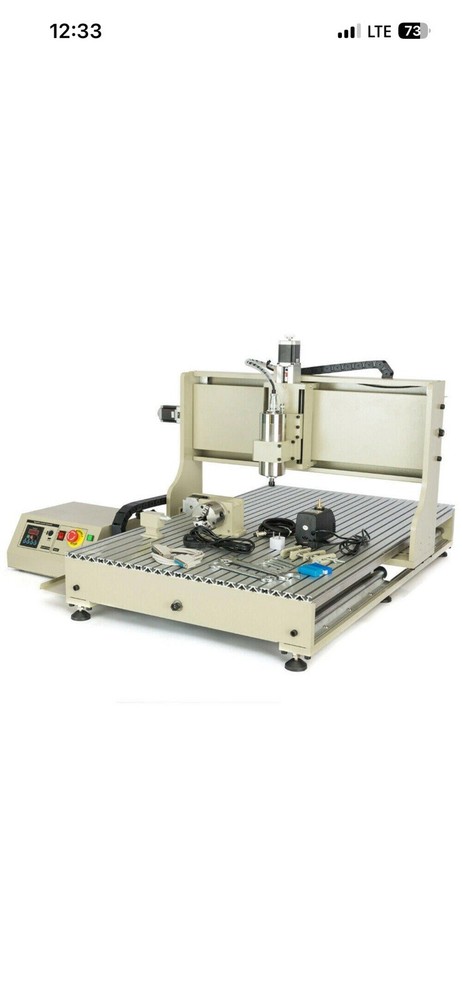 USB CNC Router Engraver Machine 4 Axis 1500W 6090GZ with Controller Remote