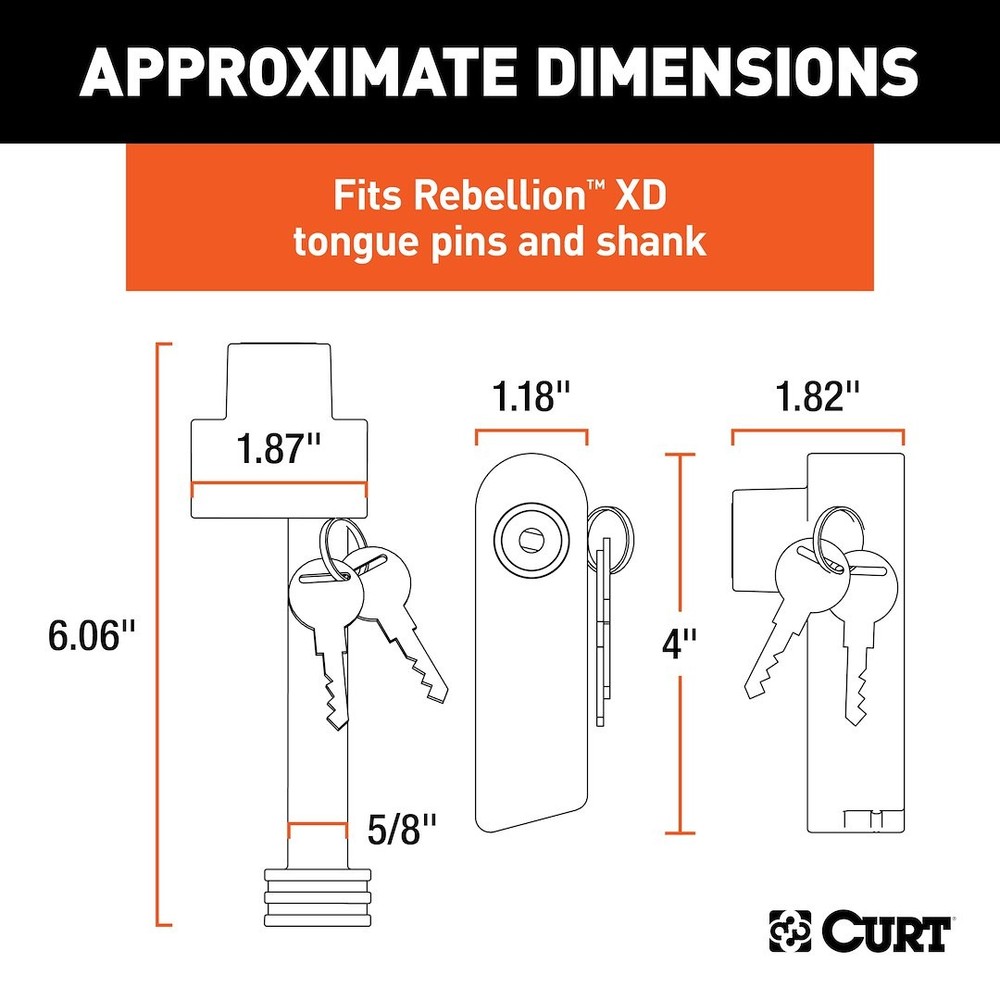 CURT 45932 HITCH ACCESSORIES