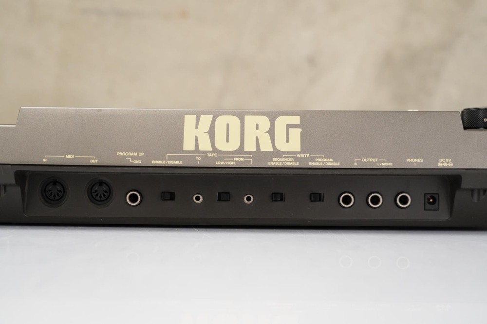 Korg Poly-800 Polyphonic Synthesizer w/ Filter Mods & Original Box #56009