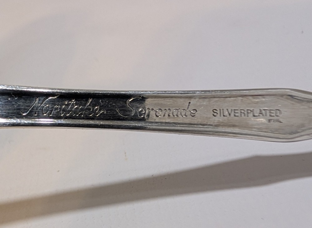 Noritake Silver Plated Gravy Spoon