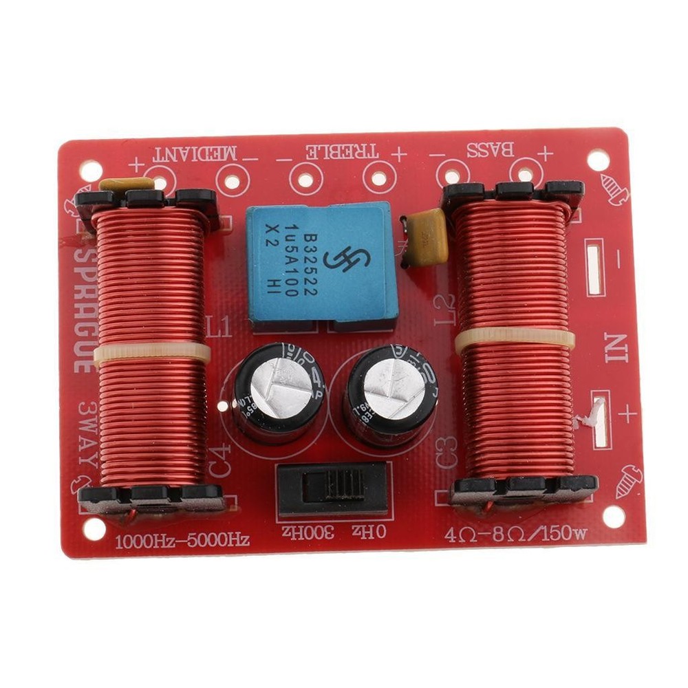 Crossover Audio Filter Frequency Divider for Hi / Mi / Lo