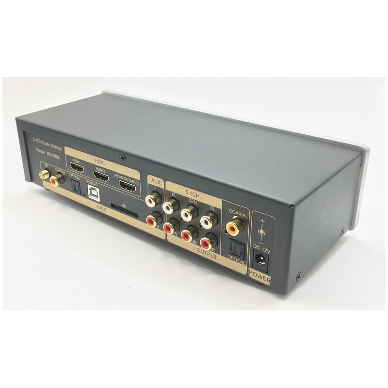 RH-899X DSD Audio Player Lossless Audio Player 3xES9023P Chip 5.1CH Decoder tp1