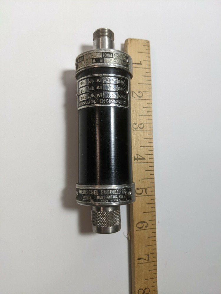 Weinschel Engineering Precision Attenuator 9.97 DB Model 10-10