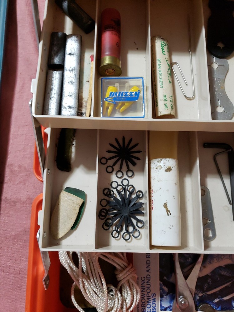 Vintage Bow Equipment Tool Box