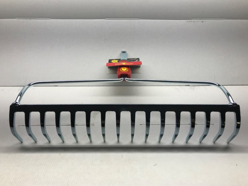 Wolf Garten Click System Rake Attachment for Long Handle DO-M-40