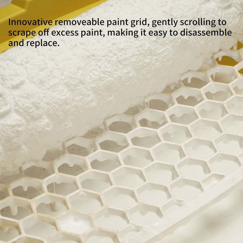 22 Pcs Paint Roller Kit 9 Inch 4 Inch Paint Rollers Set with FramesPaint Rolle