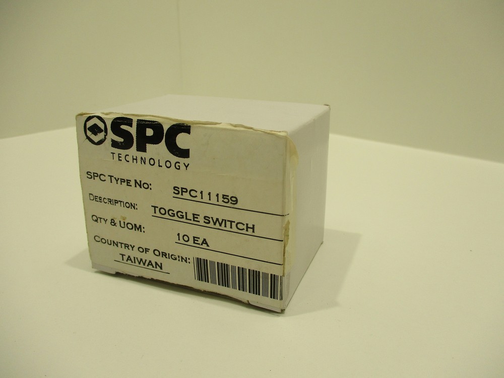 *NEW* (BOX OF 10) SPC TECHNOLOGY SPC11159 TOGGLE SWITCH