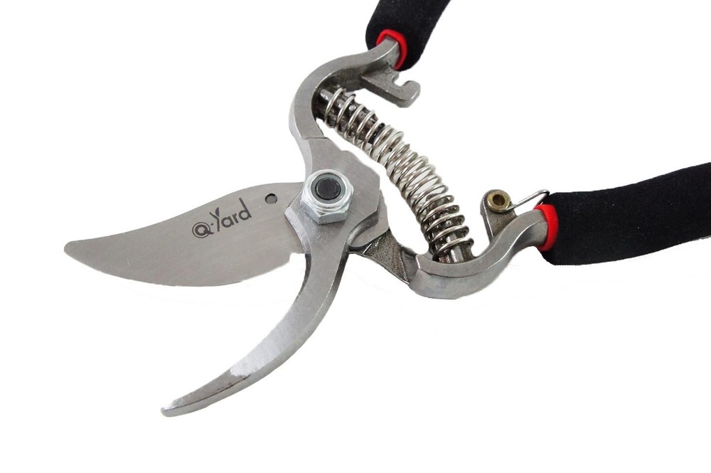 Q-YARD Heavy Duty Pruning Shears-Professional Gardening, Razor Sharp
