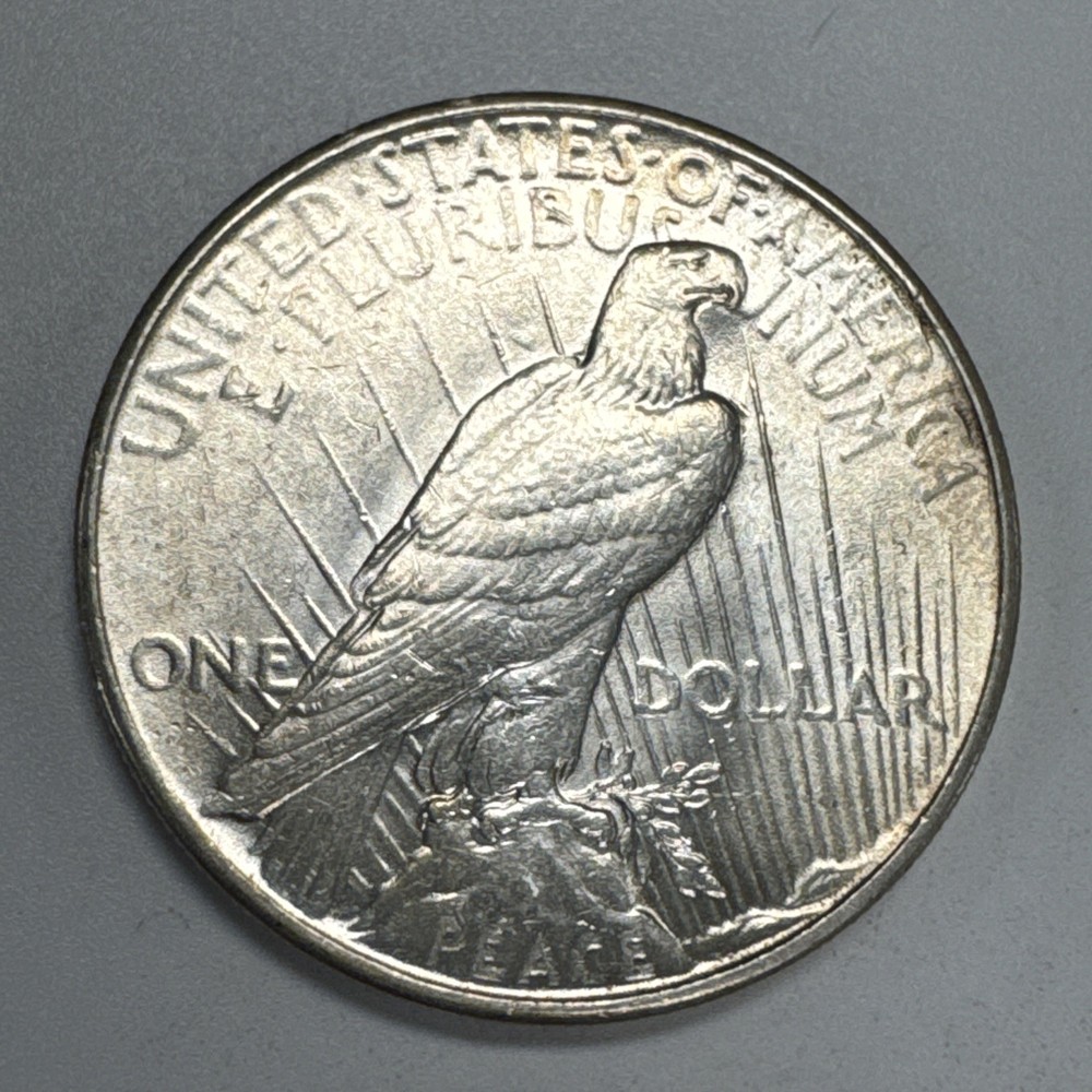 1935 $1 Peace Silver Dollar BU Uncirculated
