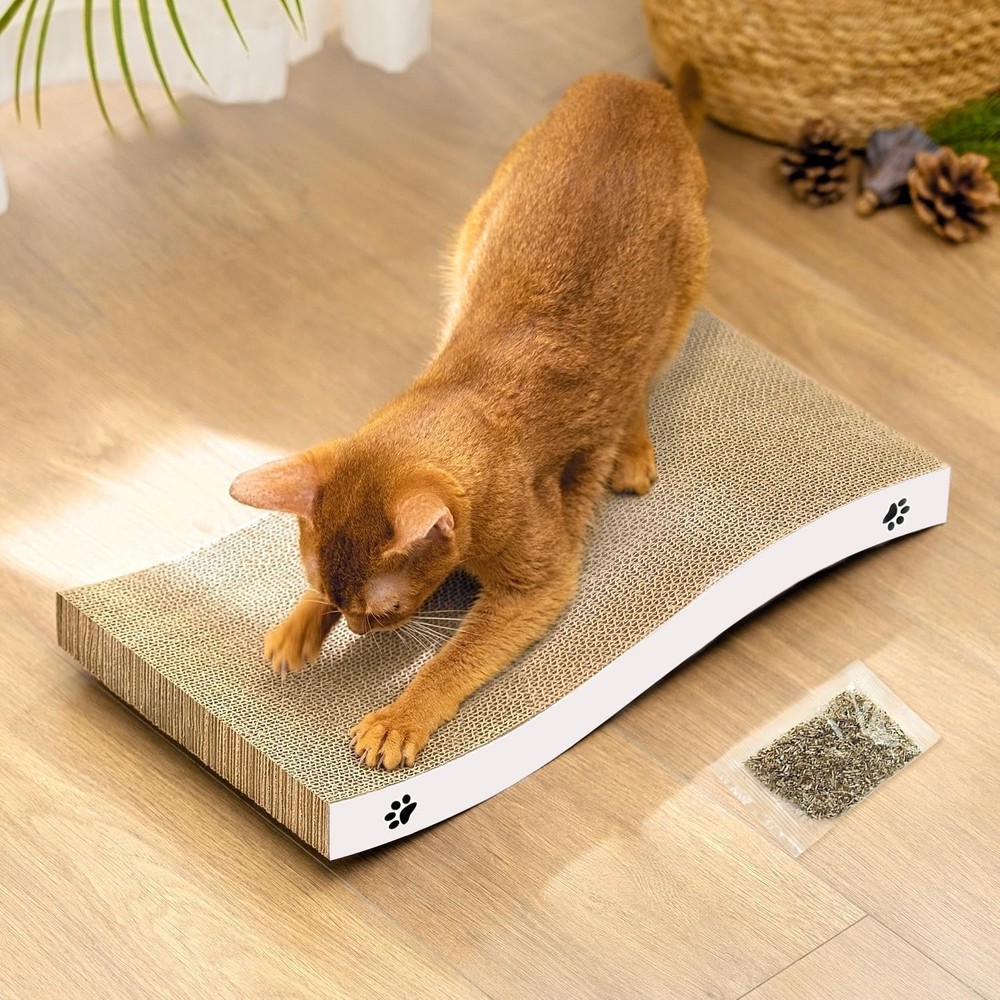 Cat Scratch Pad for Indoor Use - Durable, Reversible & Non-Toxic Construction