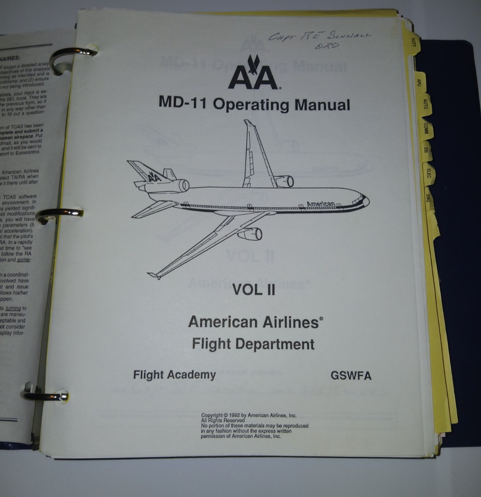 MD-11 Flight Operating Manual Vol. 2