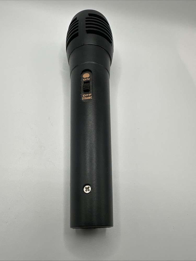 QFX M‑210 Wired Dynamic Microphone Unidirectional with 8ft Cable – Tested