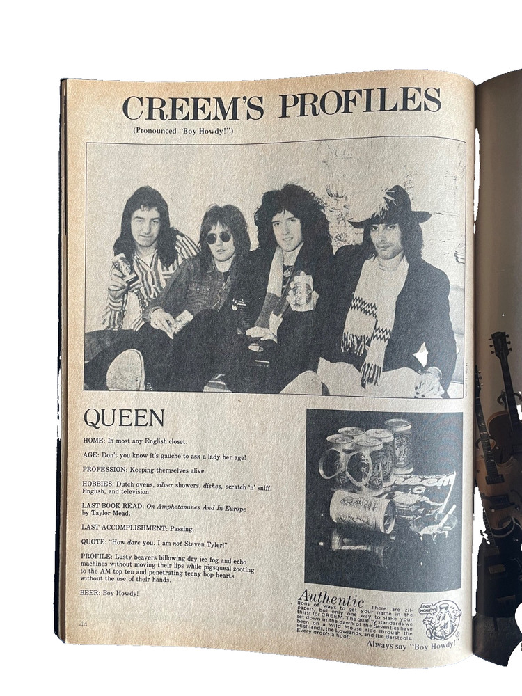 Creem Magazine ~ January 1977 ~ Kiss ~ Frampton ~ Nugent and lots more!