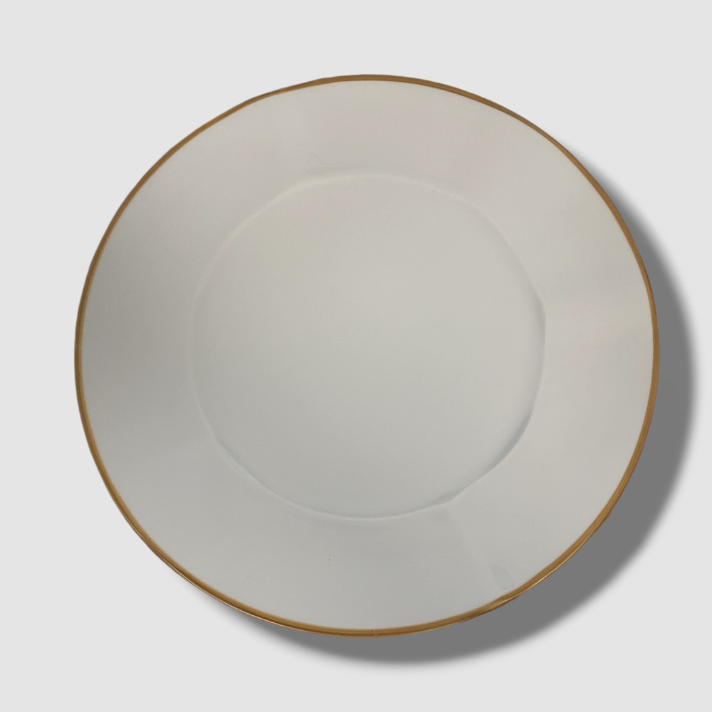 Neiman Marcus Gold Rim 7 Piece Dinnerware Set