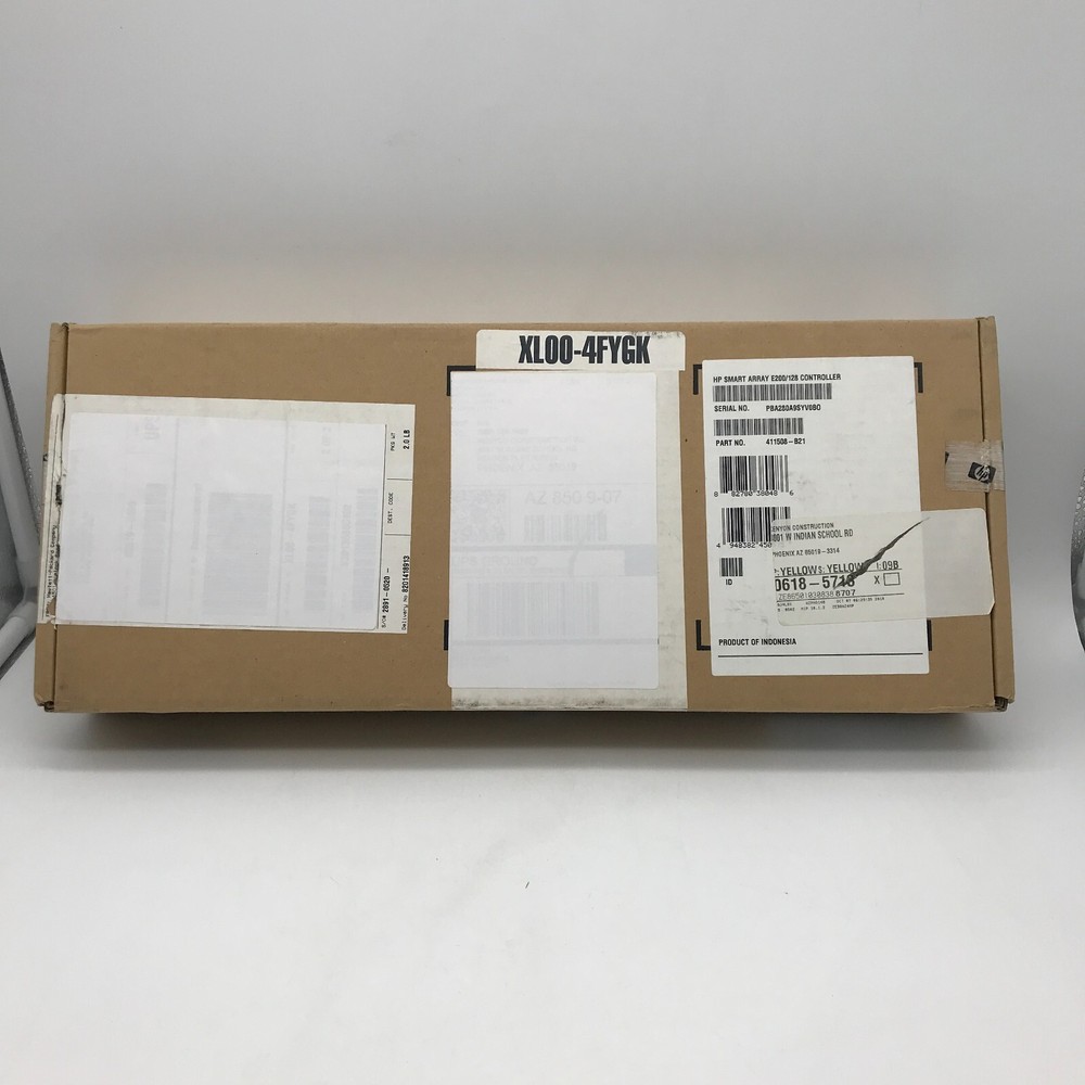 HP 411508-B21 PCI-Express x4 SATA / SAS Smart Array E200/128 Controller