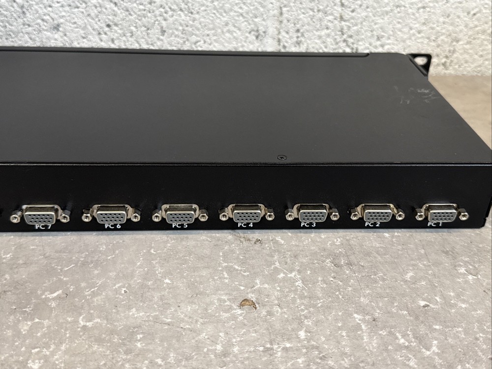 StarTech 8 Port 1U Rackmount USB VGA KVM Switch | Model: SV831DUSBU