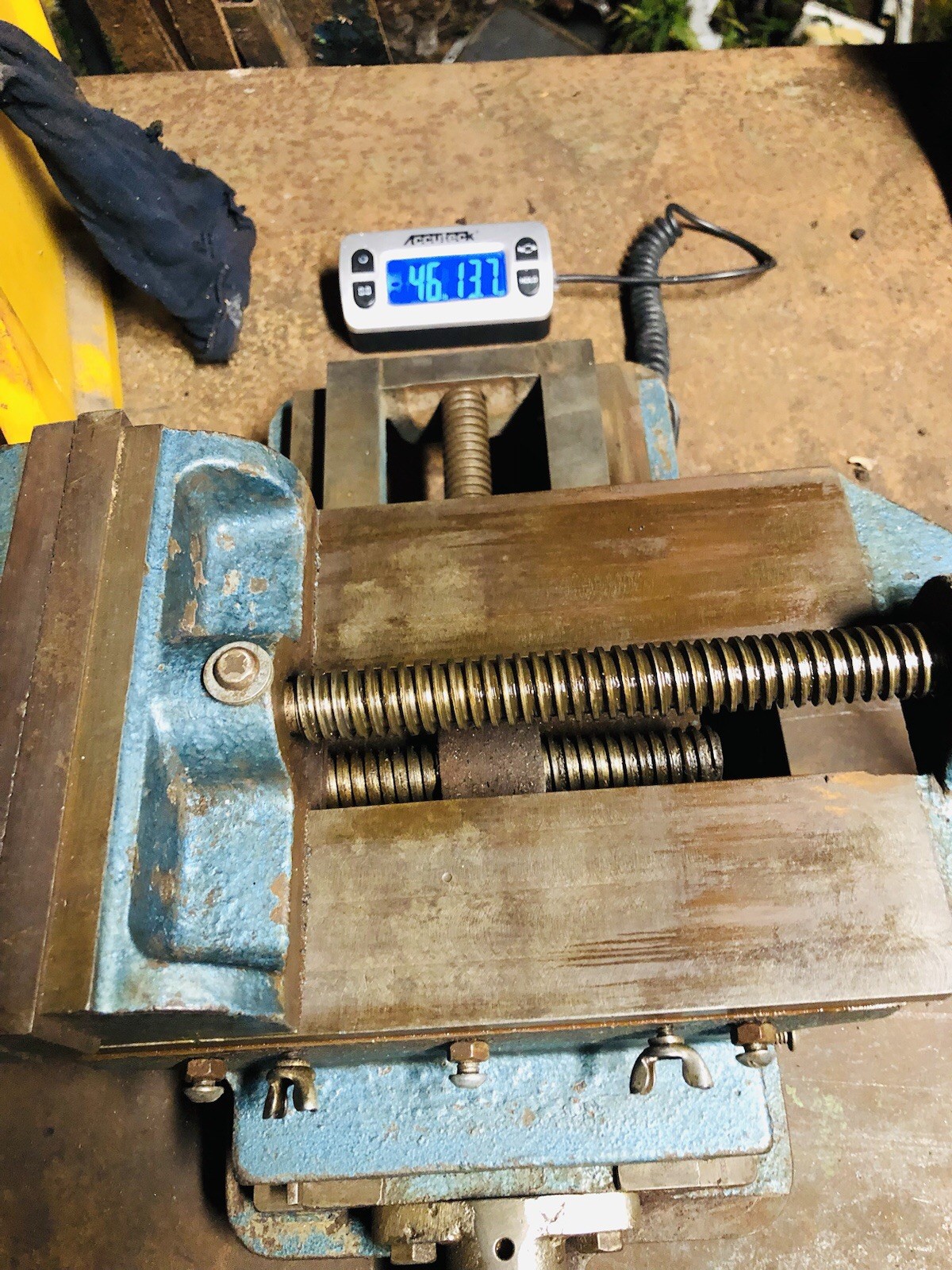 2 Way 6.5'' Drill Press X-Y Compound Vise Cross Over Slide Mill Milling Table