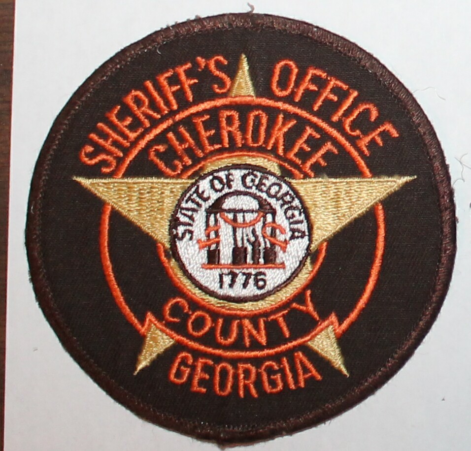 CHEROKEE COUNTY SHERIFF'S OFFICE Georgia GA Co SO Used Worn patch