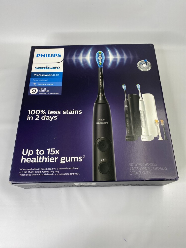 Sonicare Professional Clean ToothBrush Handle, 2-pack **READ**