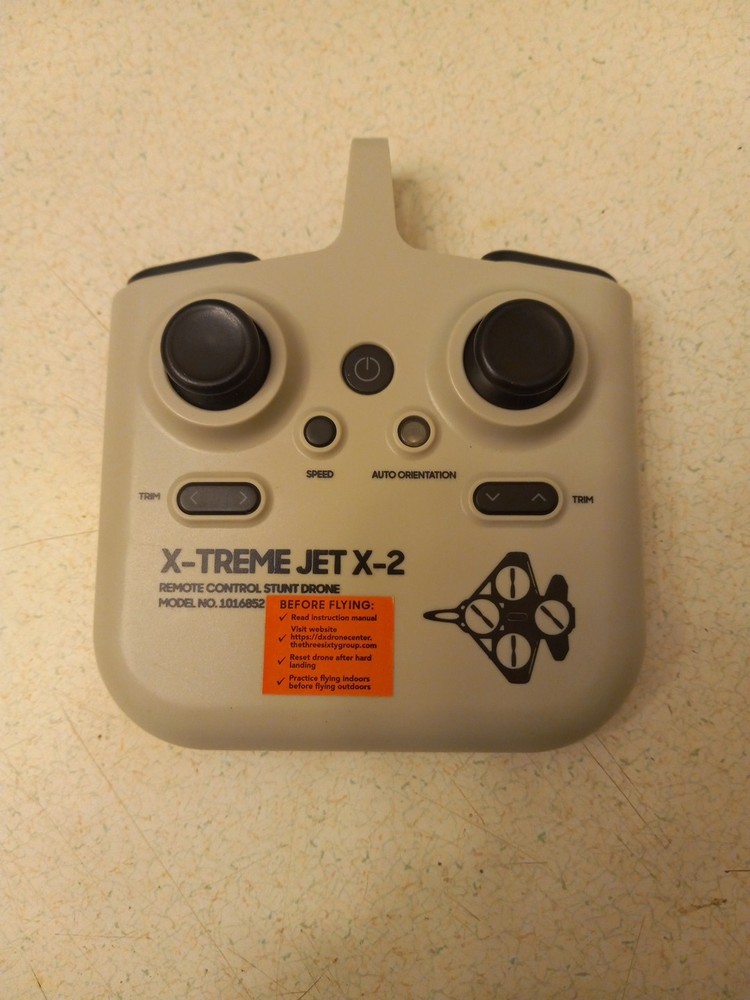 Sharper Image X-Treme Jet X-2 Mini Drone Remote Control Replacement NOT TESTED