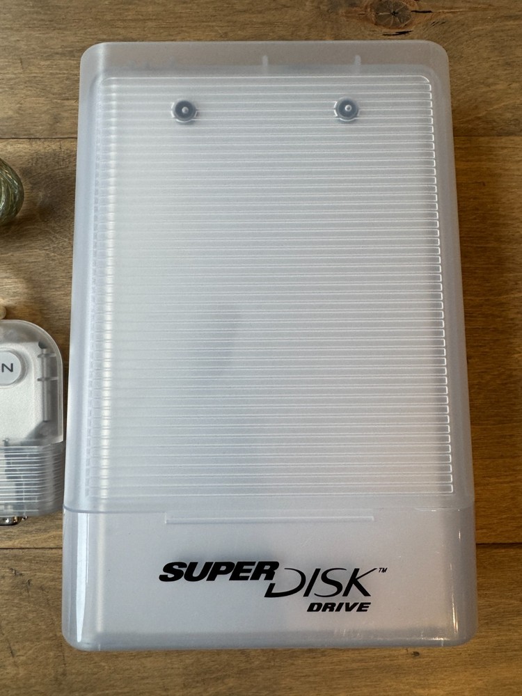 Imation SD-USB-M2 External SuperDisk USB Floppy Disk Drive Macintosh (No Power)