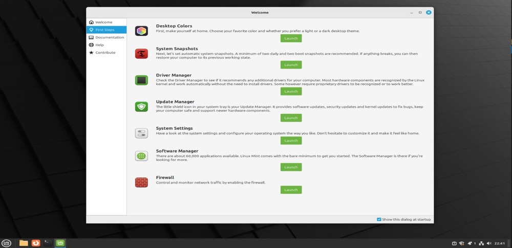 Linux Mint 22.2 “Zara” MATE 64‑Bit Bootable Live/Installer DVD – UEFI & BIOS