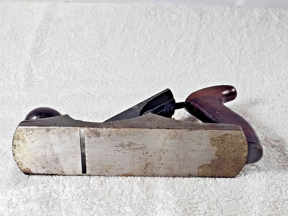 Rare Stanley Bed Rock No. 604 Smooth Plane - Type 3 Round Side - B Casting Mark