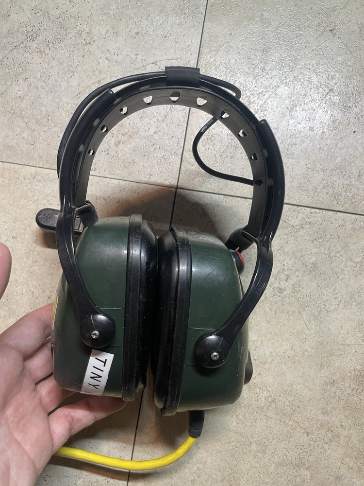 Promod Ecco CTS Aviation Headset Untested For Parts