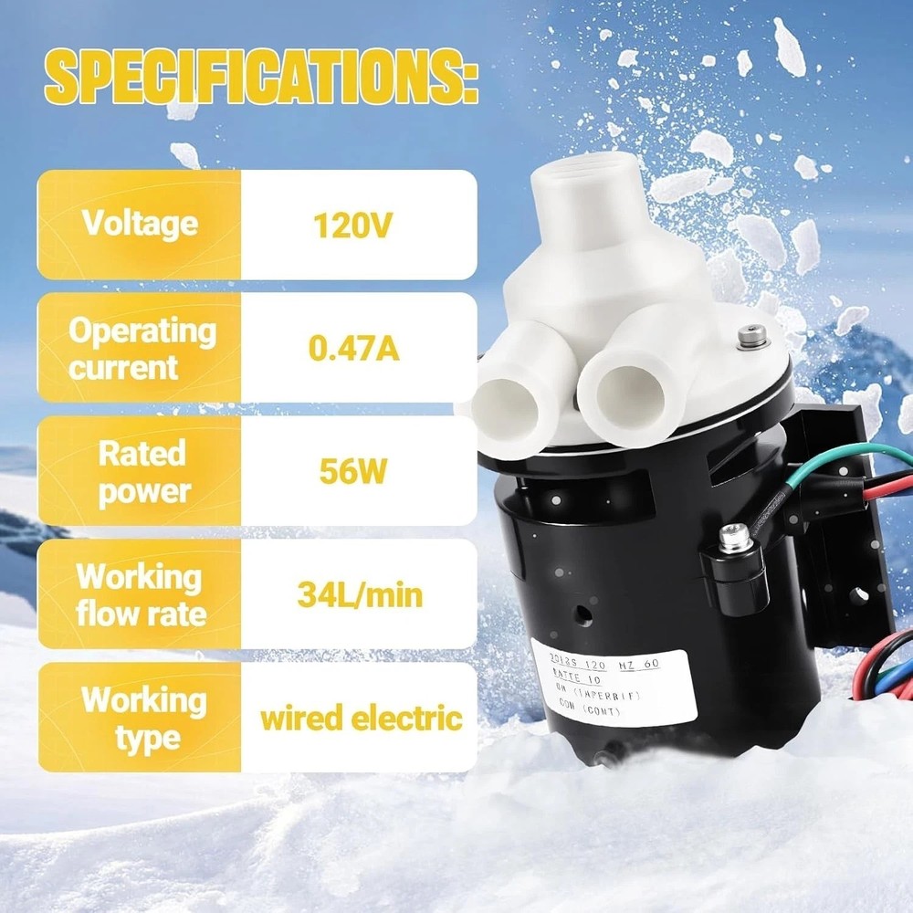 Durable Hoshizaki Ice Machine Water Pump Motor Assembly - Efficient Performance