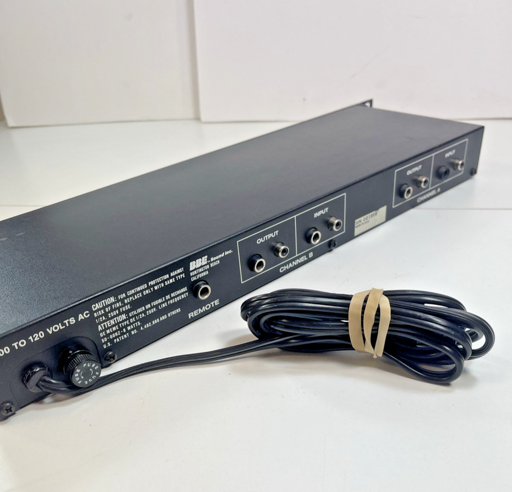 BBE 422 Sonic Maximizer Dual Channel Audio Processor