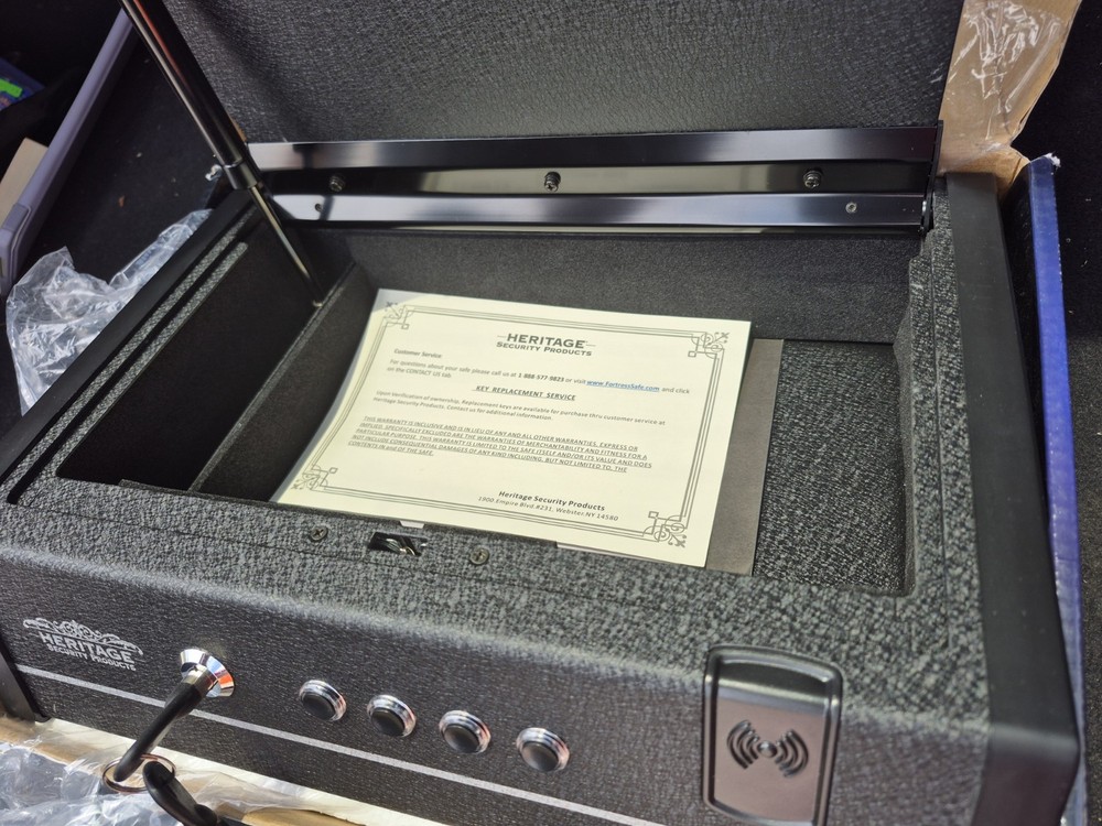 Heritage Quick Access Personal Safe RFID & Digital Lock – New in Box