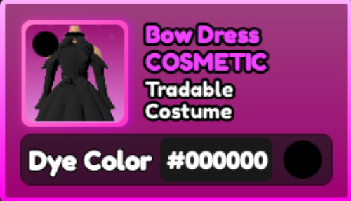 World Zero WZ - COSMETICS - #000000 (PITCH BLACK) - ACCESSORY - COSTUME