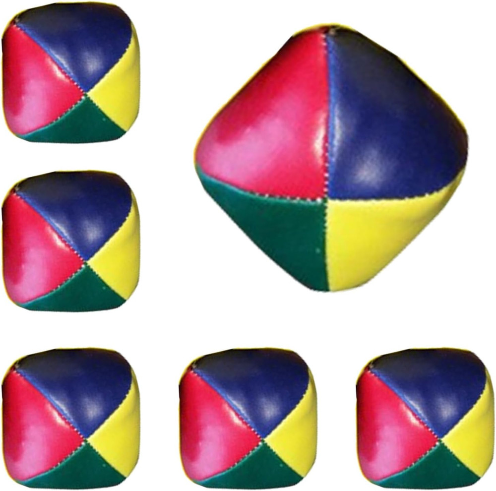 6 Pcs Juggling Balls Set for Beginners Multi-Colored Juggling Balls, Mini Dur...