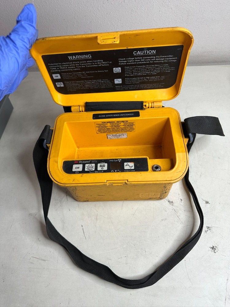 3M Dynatel 2273 Cable Locator Transmitter Unit ONLY AS-IS