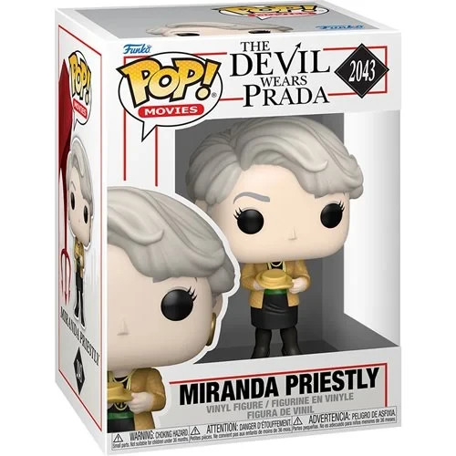 Funko POP! The Devil Wears Prada Miranda Priestly Figure 2043 + Protector