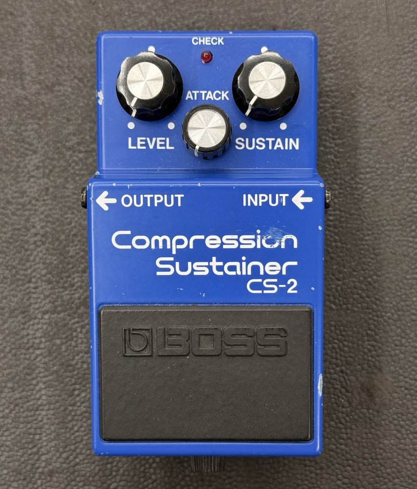 BOSS CS-2 Compression Sustainer Used Compressor