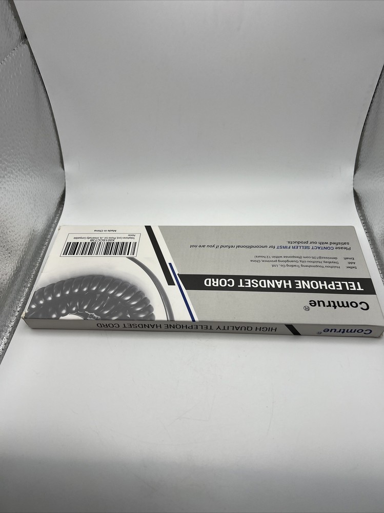 Comtrue Telephone Handset Cord Universally Compatible 2 Pack