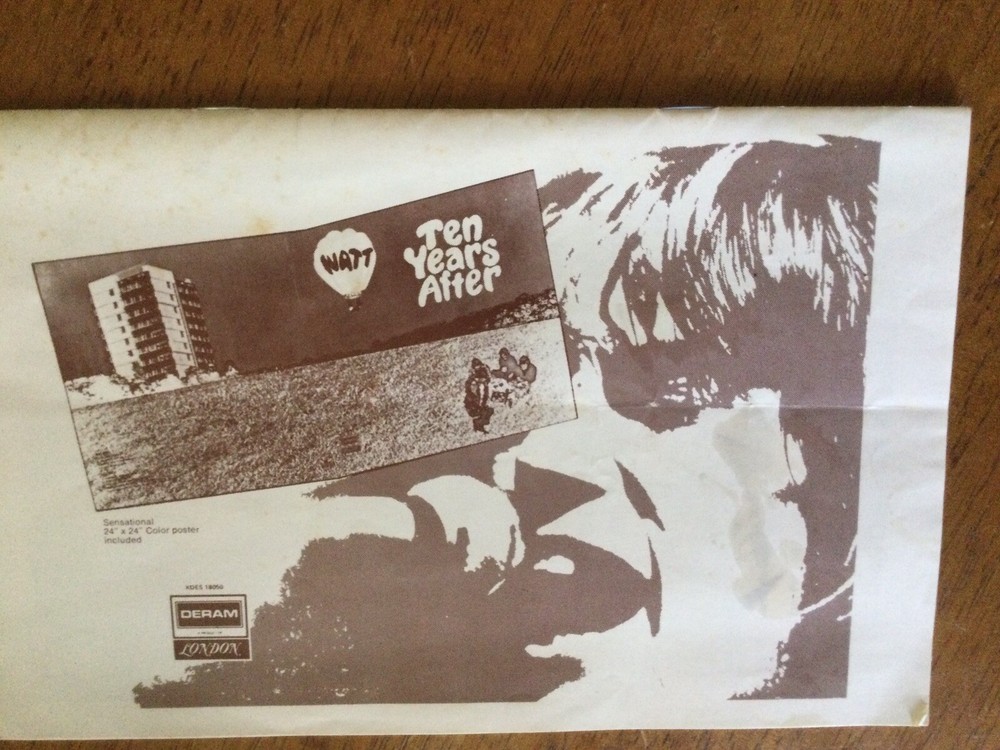 Fillmore East 1971 Program Final Shows B.B. KING Moby Grape JOHNNY WINTER